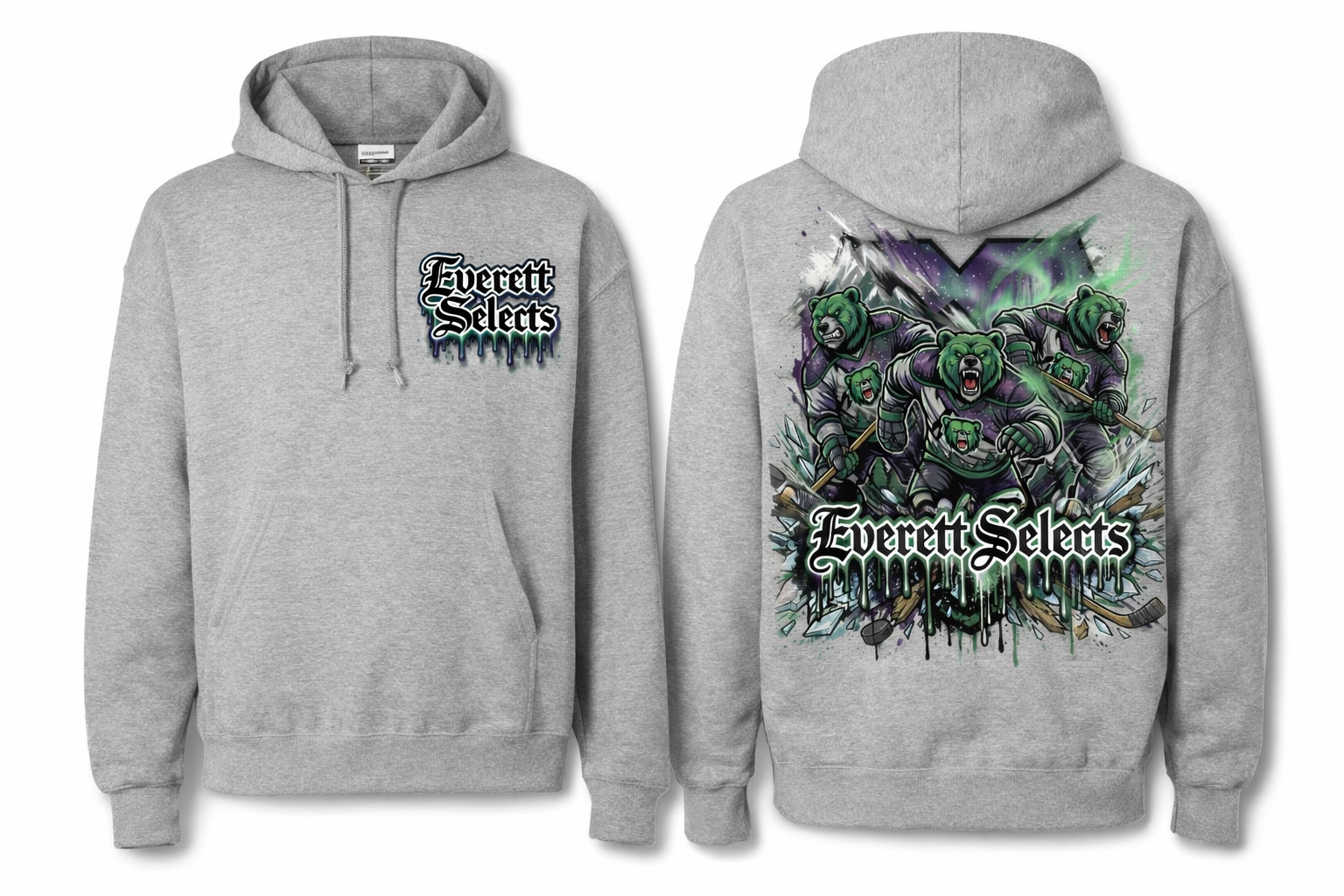 Everett Selects Aurora Drip Hoodie