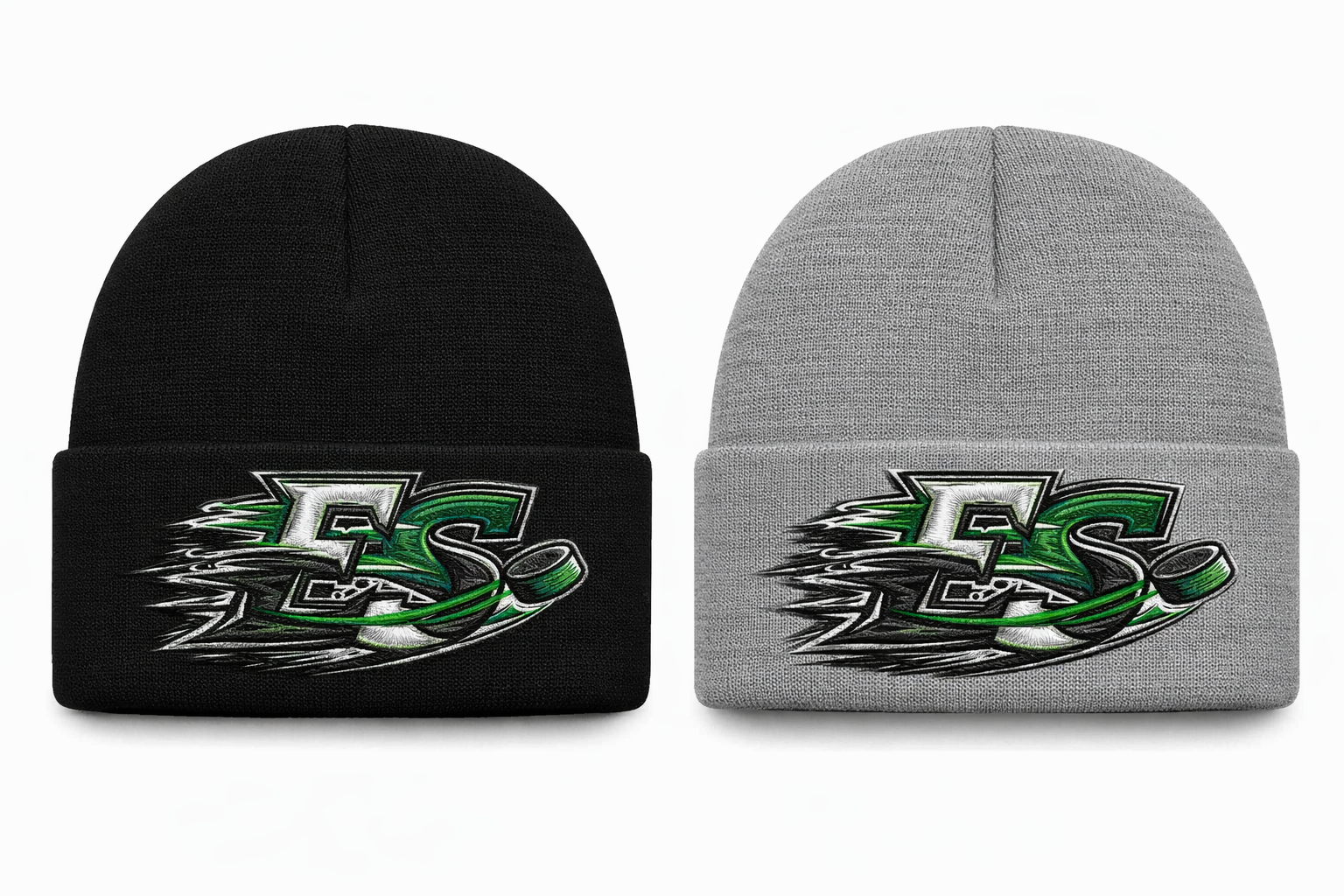 ES Embroidered Beanie