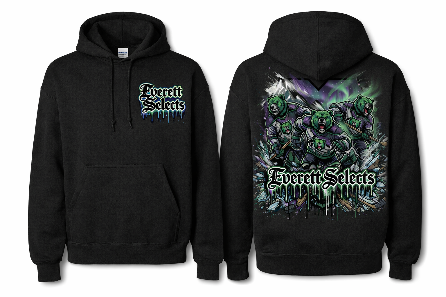 Everett Selects Aurora Drip Hoodie